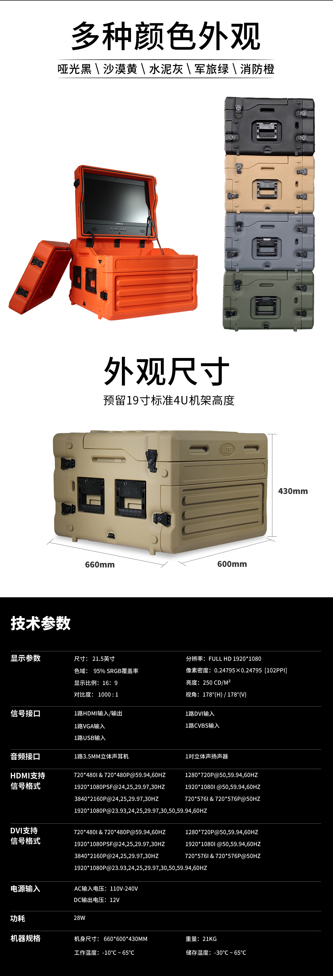 21.5寸便携式箱载监视器平台(图6)