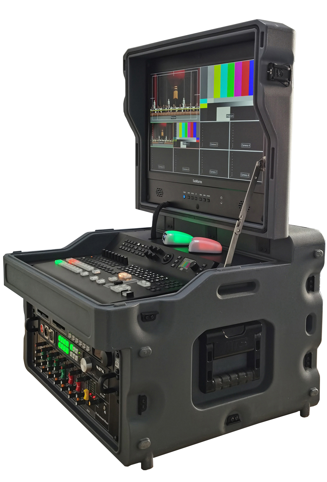 和平区融媒体中心采用SRM-2150H箱载平台打造4K超高清直播转播系统(图2)